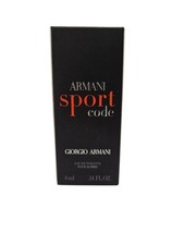 ARMANI CODE Sport By Giorgio Armani 0.17oz/4 ml Eau De Toilette Splash New 