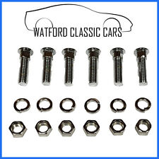 MGB Chrome Bumper coach bolts