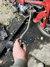 Honda c50 c72 c90 c100 moped rear brake pedal Genuine