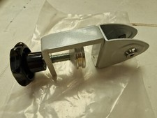 20 X Desk screen/divider clamps - 20mm panels and desks up to 35mm - Light Grey