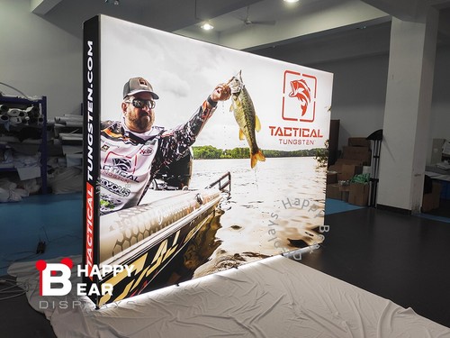 Backlit 10ft trade show - backlit,