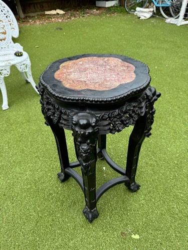 Antique chinese hardwood - hardwood, stand