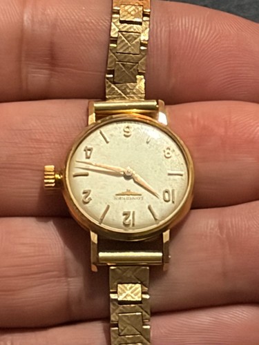 9ct gold longines vintage - 9ct,