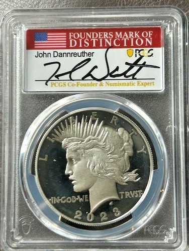 2023 proof silver peace - silver,