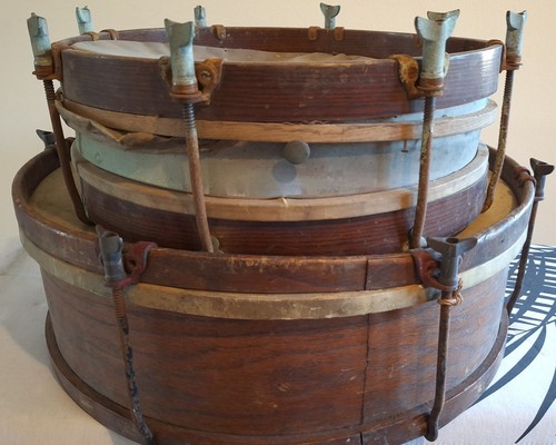 Antique vintage drums - -, snare