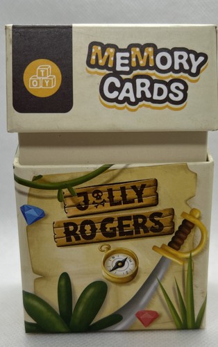Kids memory pirates set - set, card