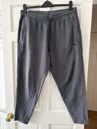 Puma men grey joggers - grey,