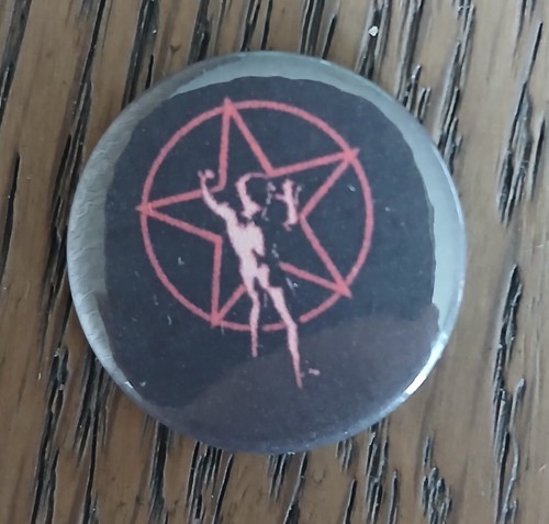 Rush band logo button pin - rush,