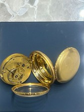 18ct GOLD FUSEE POCKET WATCH. H MARKs 1841 VICTORIAN not Scrap Gold VGC WORKING