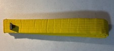 MARTIAL ARTS YELLOW BELT KARATE TAEKWONDO JUDO KICKBOXING BELTS  180cm