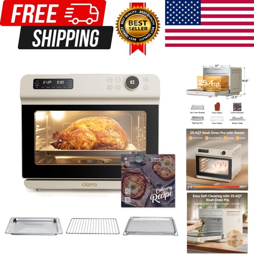 Countertop steam oven - 12-in-1,