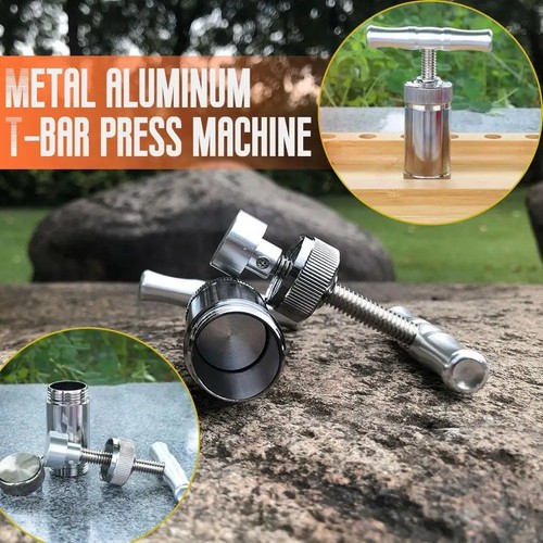 Metal tobacco herb press - metal,