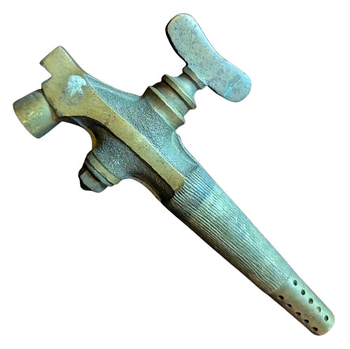 Vintage brass beer - brass, tap