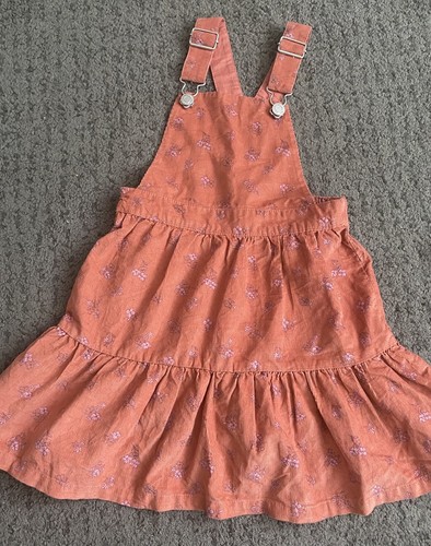 Girls pinafore dungaree dress - girls, pinafore/dungaree