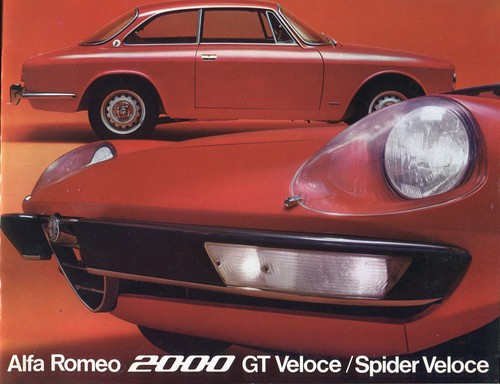 Alfa romeo 2000 veloce - veloce, gtv