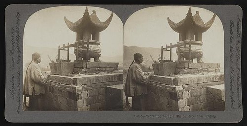 Worshipping shrine - worshipping, at