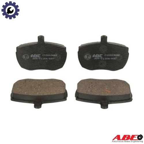 Brake pad set - brake, disc