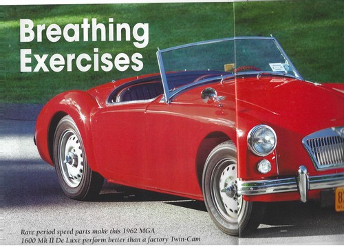 1962 mga 1600 roadster - mg,