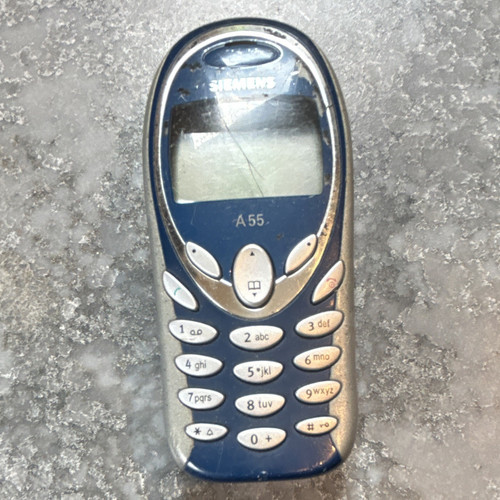 Siemens a55 bar mobile phone - a55,