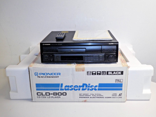 Pioneer cld 800 - pioneer, laserdisc