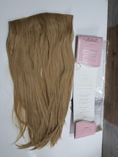 LullaBellz Premium Hair Extension 1 Piece Layered Straight 22 inch Golden Blonde