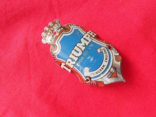 Vintage triumph cycle - vintage, ltd