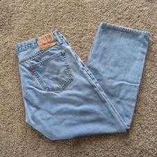 Levis 505 36×30 Denim Blue