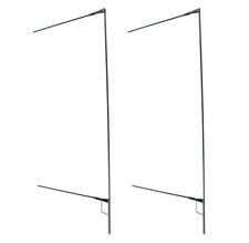 Westcott  Fast Flags Collapsible Frame (24" x 36") x 2 - MINT CONDITION