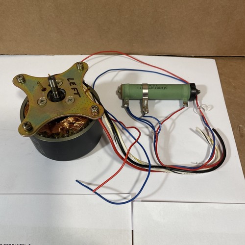 Teac reel motor - motor, side