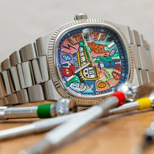 Men luxury square - square, retro