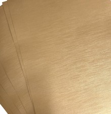 A4 Premium Imitlin Metallic White Gold Silk Pearlescent Paper: 130gsm -20 Sheets