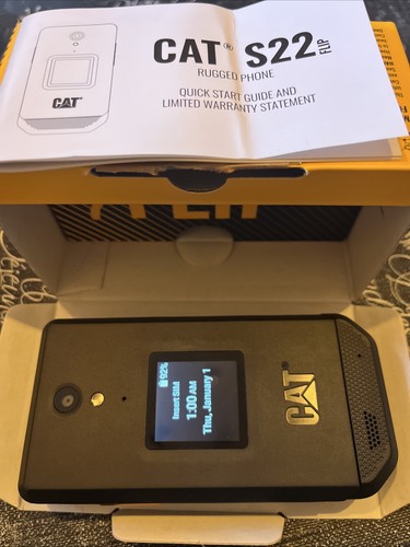 Cat s22 flip black 16gb - flip,