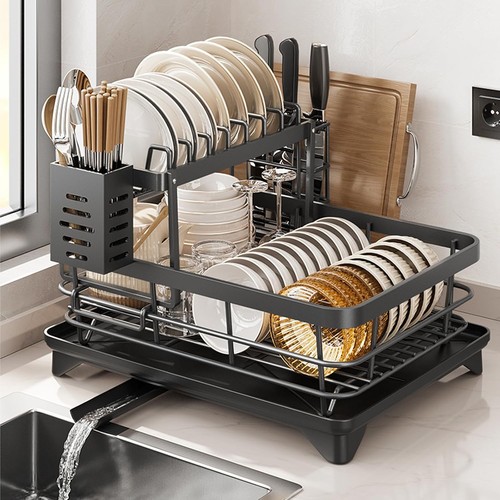 Two tier black - two, large