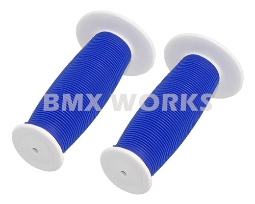 Mushroom bmx grips white - grips,