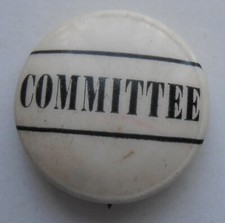 VINTAGE COMMITTEE BADGE