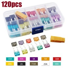 120PCS/Set Mini Car Fuses