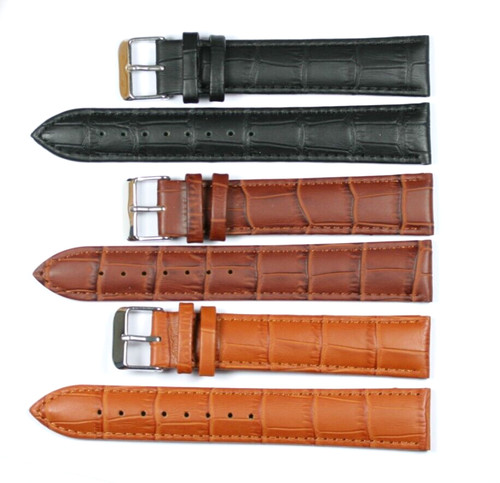 Extra long leather watch - watch, strap