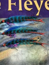  3x ultimate 2/0 12cm BASS,pike Saltwater flies BABY MACKEREL fly orvis lure NEW