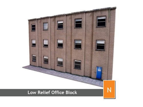 Low relief modern office - relief,