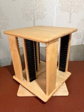 Vintage Wooden Rotating 48 CD