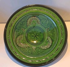 Moroccan ceramic plate