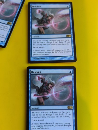 Quicken instant rare mtg - quicken,
