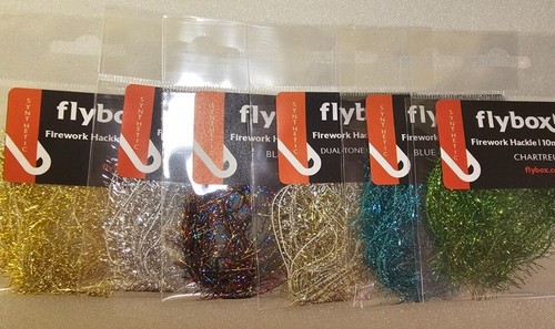 Fly tying firework hackle 10mm - tying,