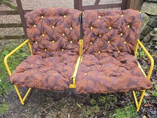 Vintage 60s Style Retro 2 Seat