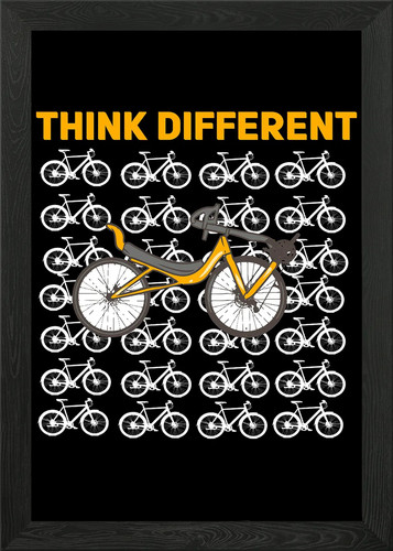 Recumbent bike think - recumbent, diffe