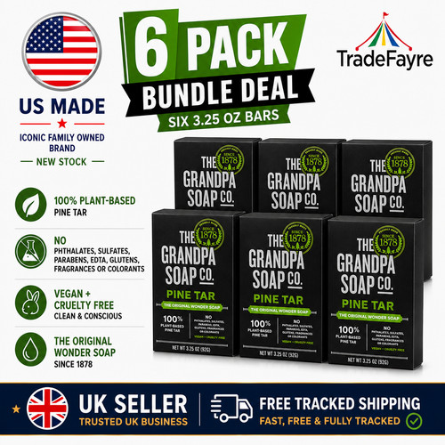 Grandpa soap company pine tar - soap,