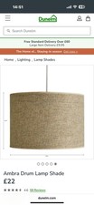 Brand New Matching Lamp Shades