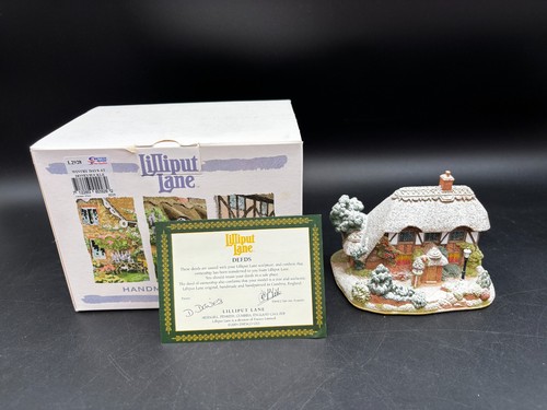 Lilliput lane wintry days - lilliput, “wintry