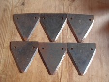 6 x Vintage International  McCormick Finger Bar Cutter Bar Mower Sections