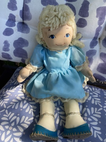 Vintage rag doll - doll, hand